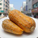 찐 단호박 다이어트 요리 완성 사진