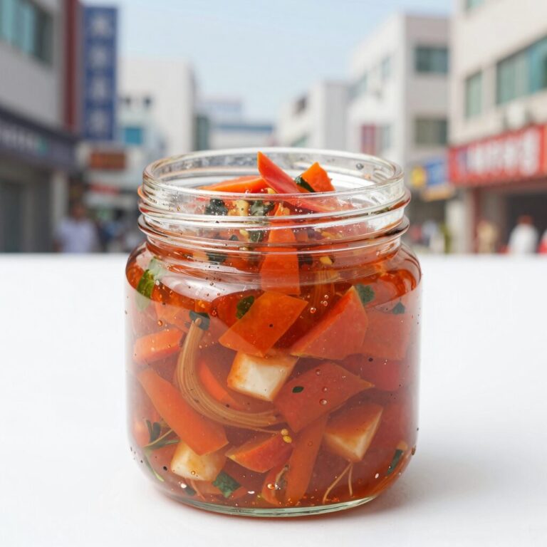 아삭한 참외장아찌 무침 여름 반찬