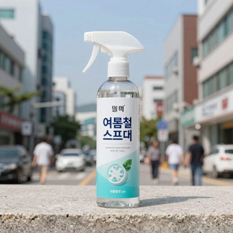 여름철 쿨 스프레이 제품 비교 및 사용법