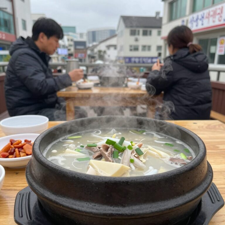 울산 삼계탕 맛집 상황삼계탕 뚝배기 사진