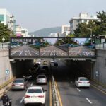 용마터널 화재 실시간 CCTV 화면과 주변 도로 정체 상황