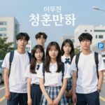 이무진 청춘만화 앨범커버와 함께 떠오르는 푸른 청춘의 이미지