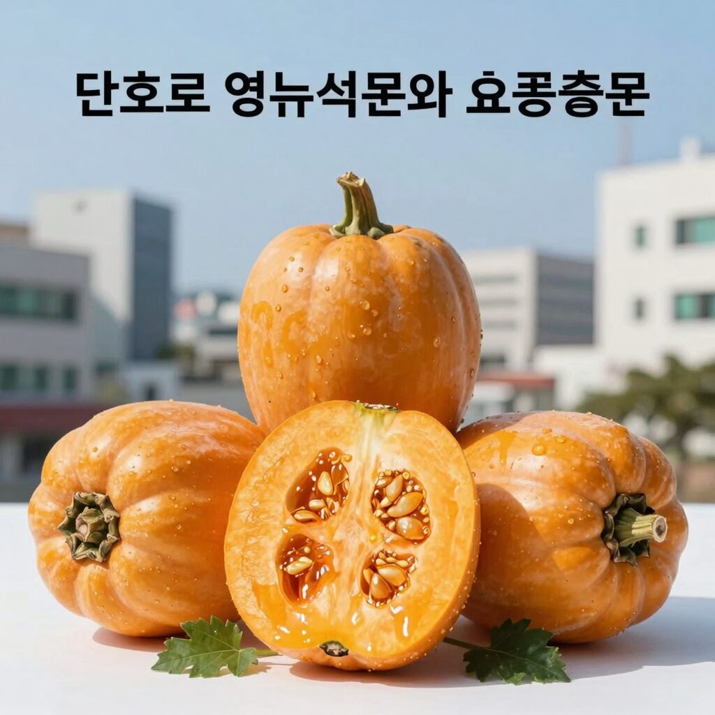 단호박 영양성분과 효능 정보