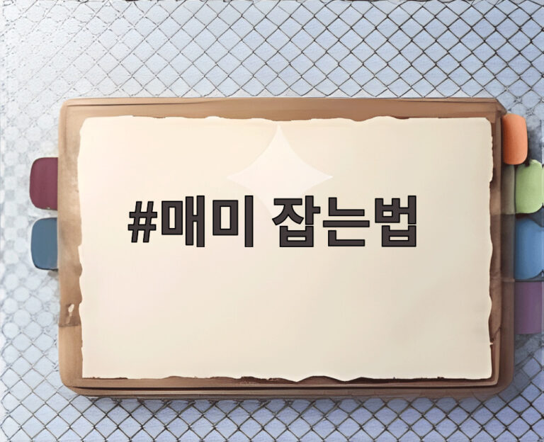 매미 잡는법