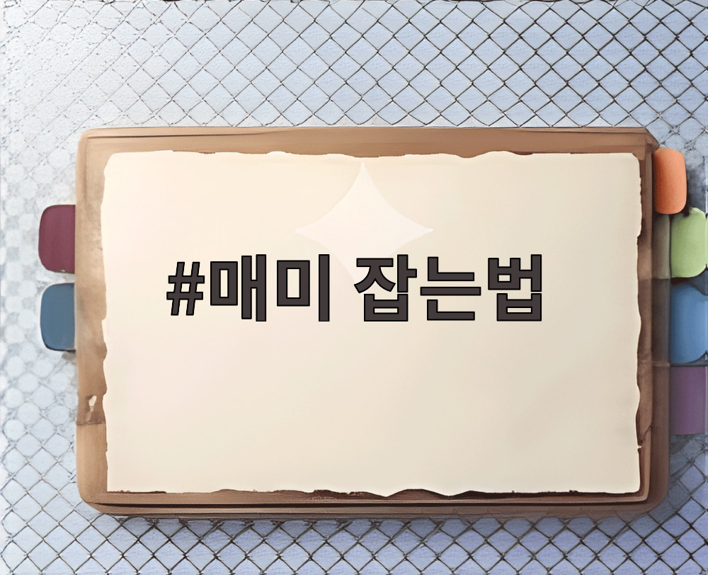 매미 잡는법