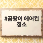에어컨 곰팡이 제거 청소 요령과 비용 절감 곰팡이 에어컨 청소