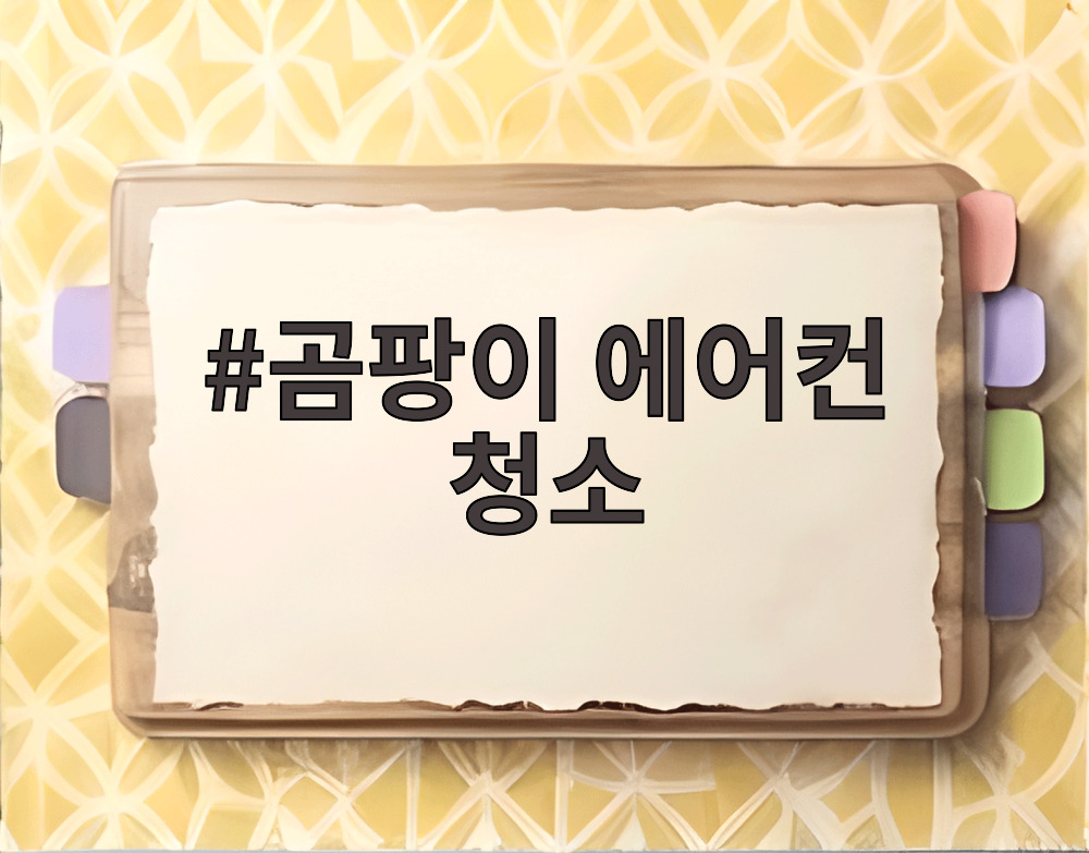 곰팡이 에어컨 청소