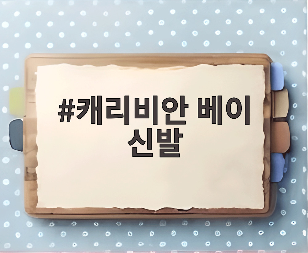 캐리비안 베이 신발