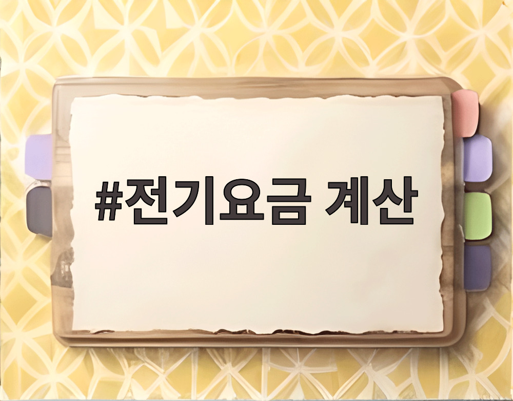 전기요금 계산