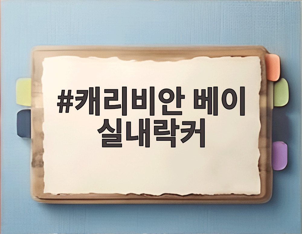 캐리비안 베이 실내락커