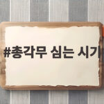 총각무 심는 시기