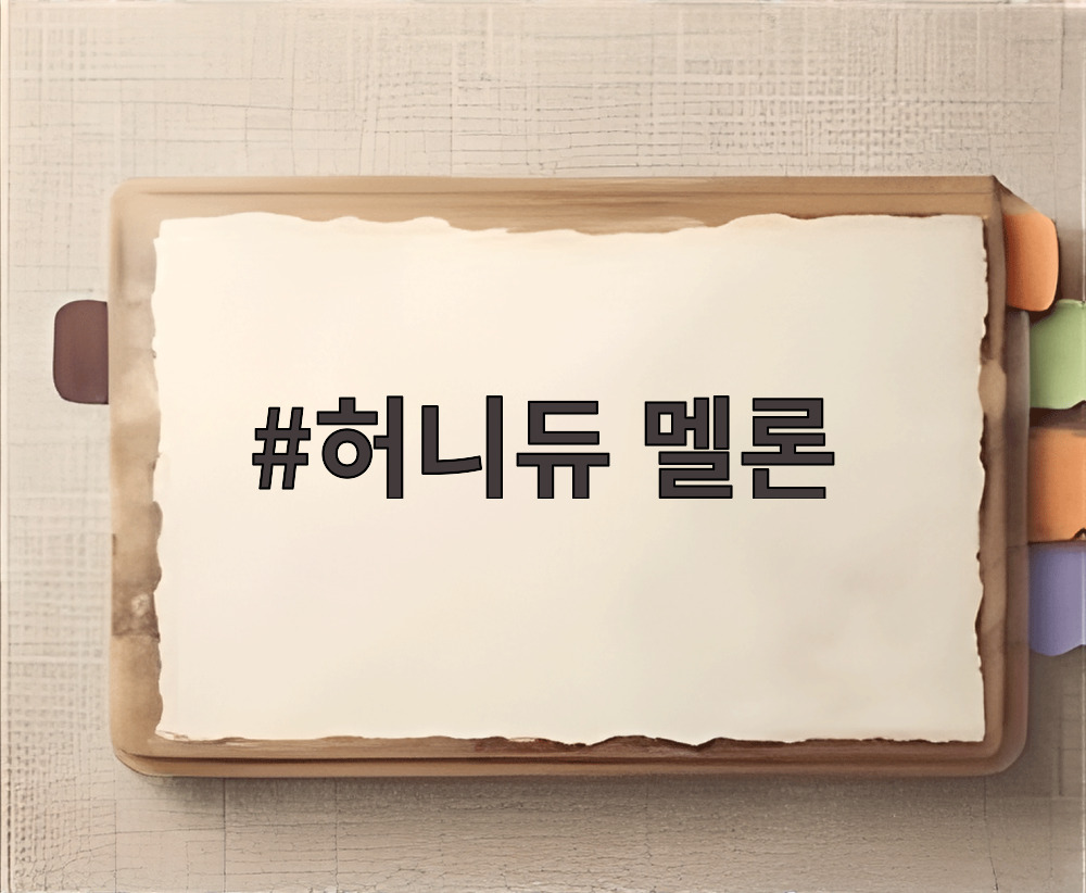 허니듀 멜론