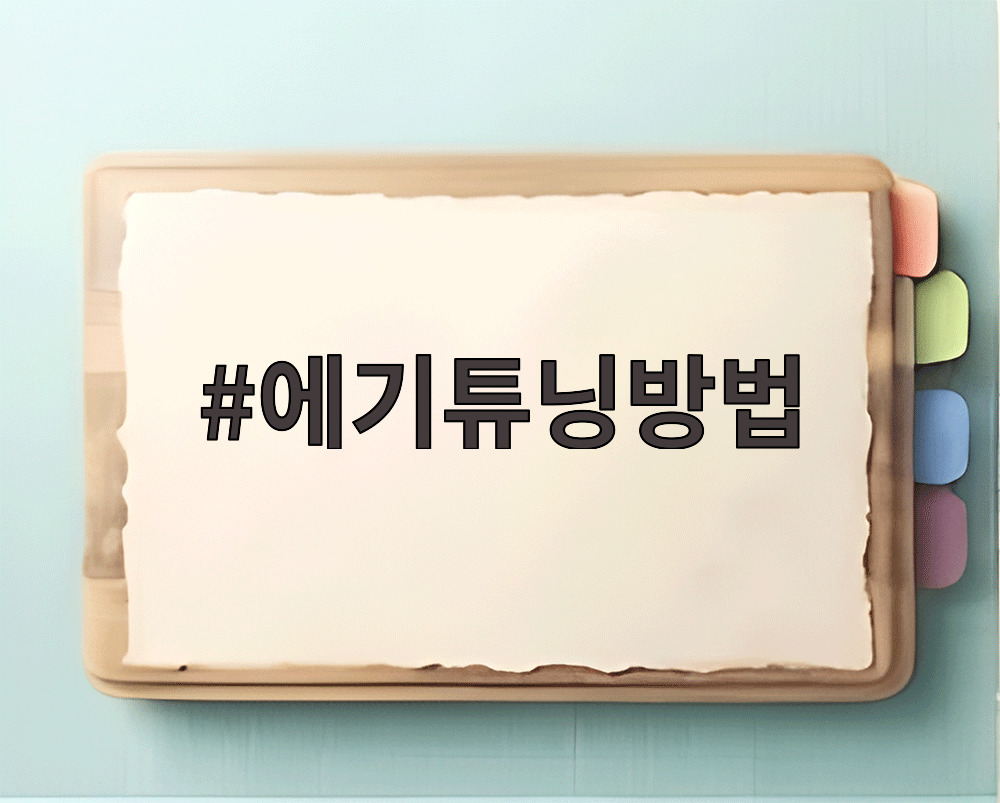 에기튜닝방법