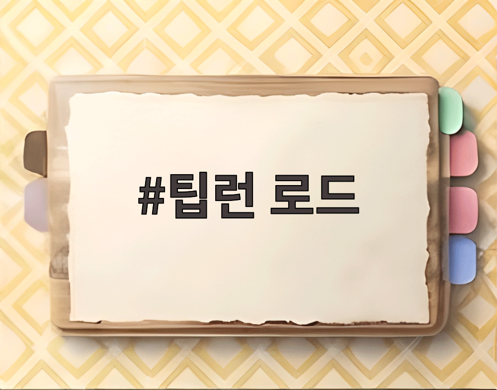 팁런 로드