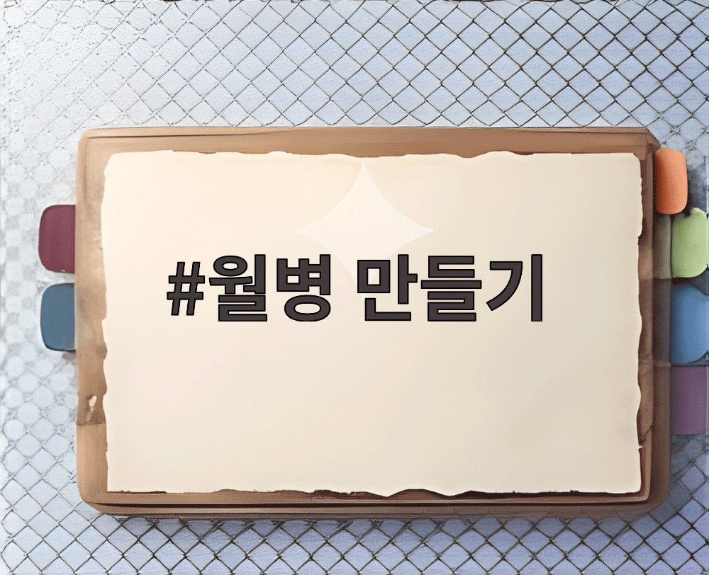 월병 만들기
