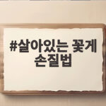 살아있는 꽃게 손질법 톱밥 꽃게 안전하게 다루는 순서 살아있는 꽃게 손질법