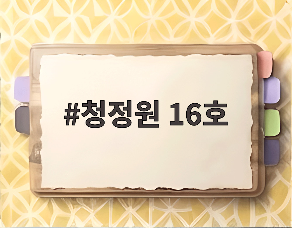 청정원 16호