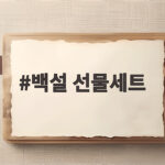 백설 선물세트