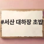 서산 대하장 초밥 맛집과 포장 후기 서산 대하장 초밥