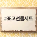 표고선물세트 명절 선물로 좋은 이유와 구성 비교 표고선물세트