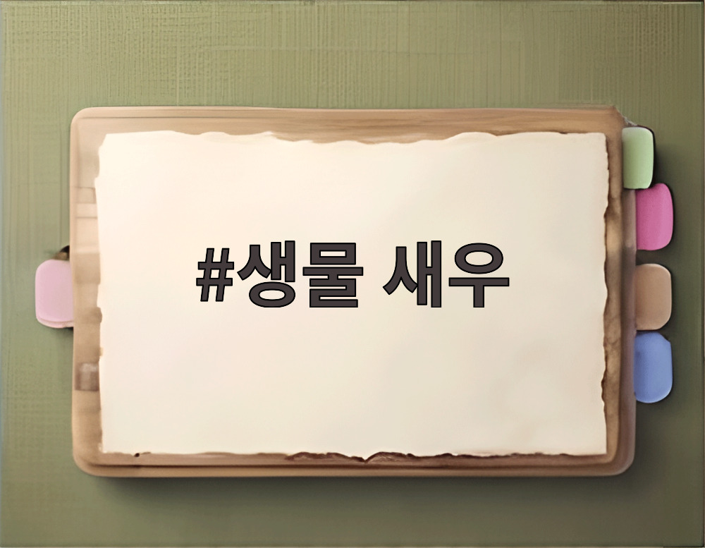 생물 새우