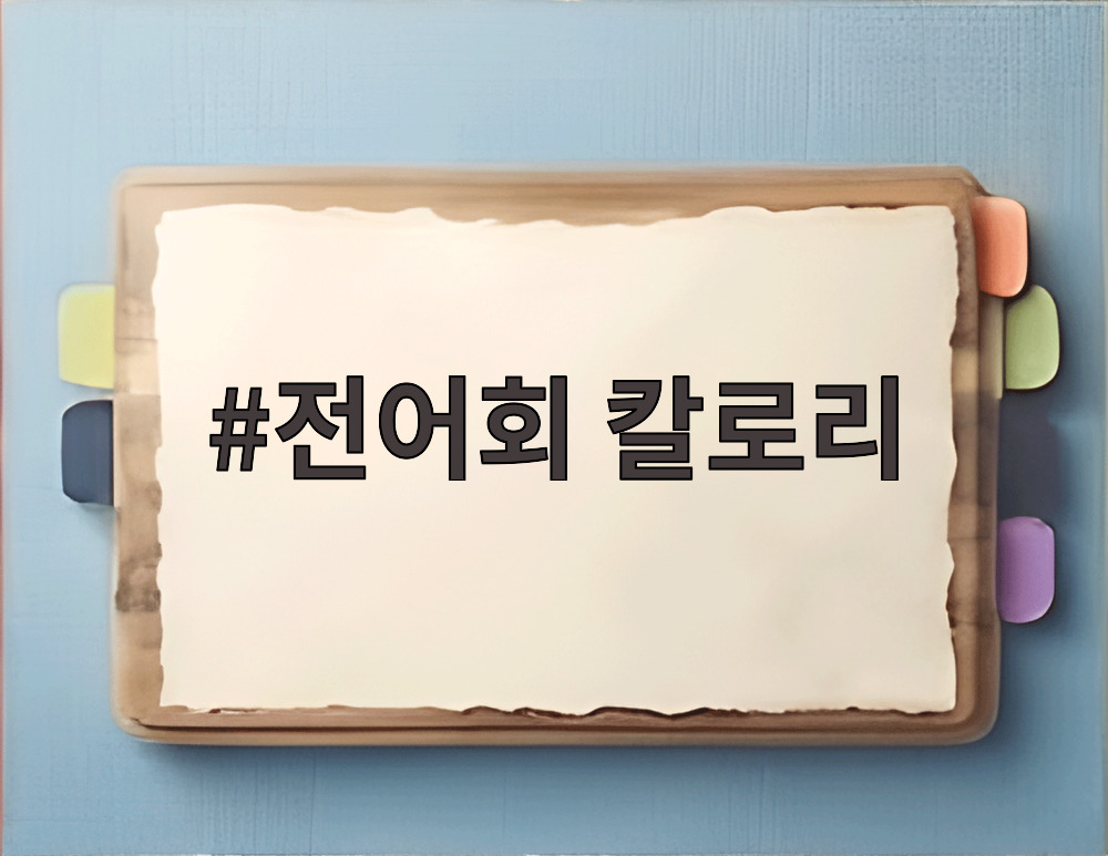 전어회 칼로리