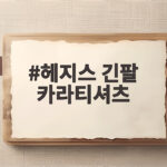 헤지스 긴팔 카라티셔츠 고르는 방법 헤지스 긴팔 카라티셔츠