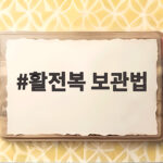 활전복 보관법 냉장 냉동 총정리 활전복 보관법