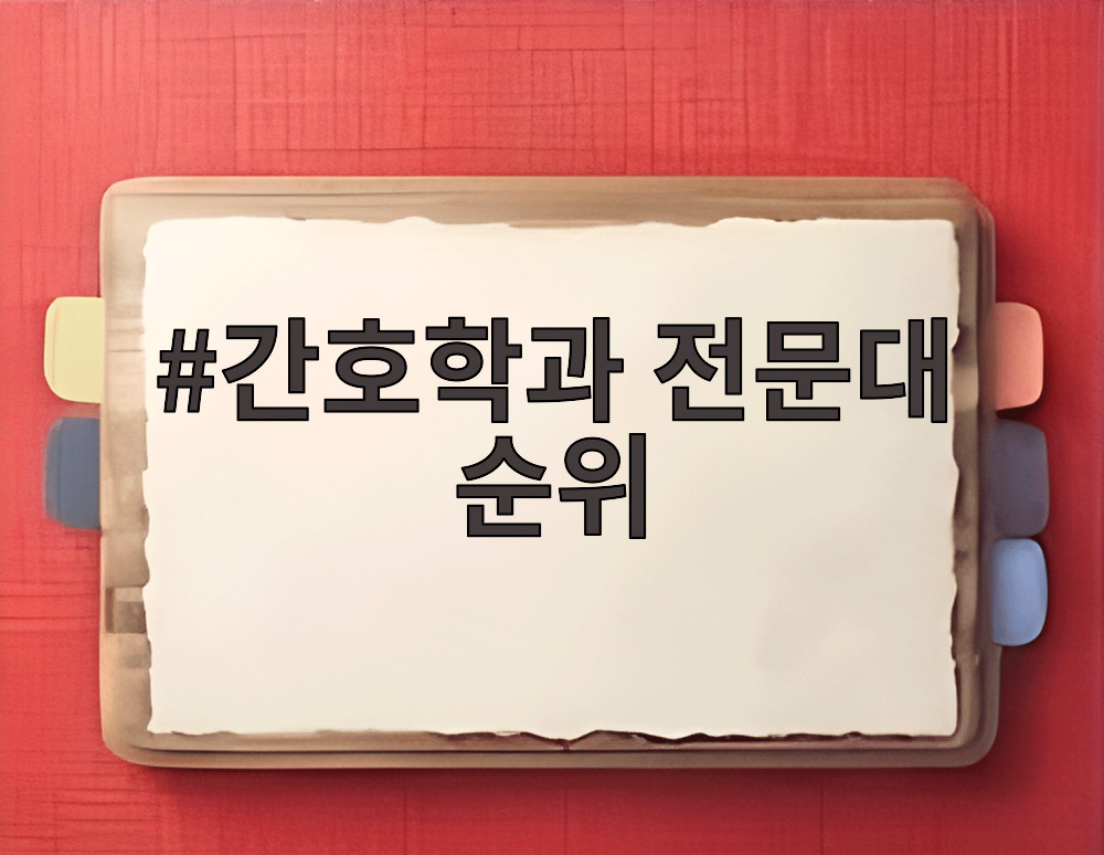 간호학과 전문대 순위