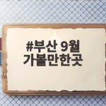 부산 9월 가볼만한곳