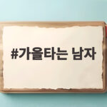가을타는 남자 술보다 밥과 햇빛으로 회복하기 가을타는 남자