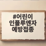 어린이 인플루엔자 예방접종 시기 어린이 인플루엔자 예방접종