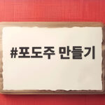 포도주 만들기