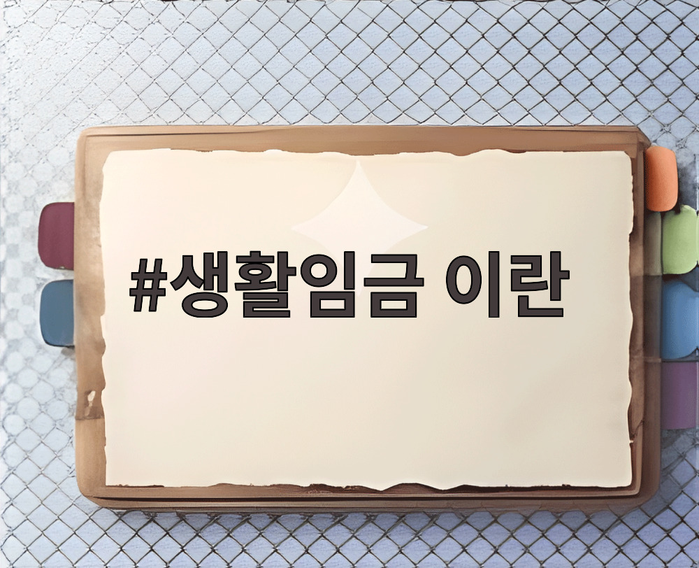 생활임금 이란