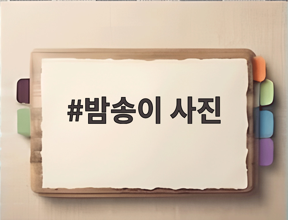 밤송이 사진