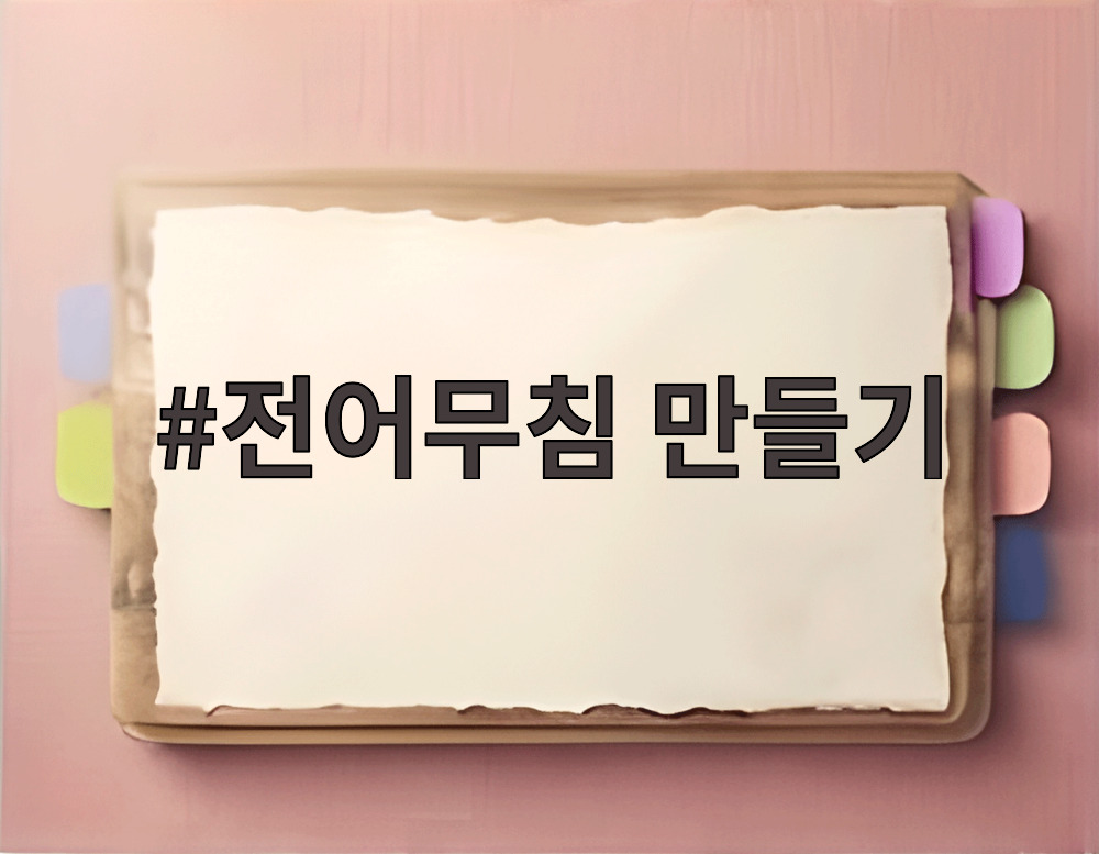 전어무침 만들기