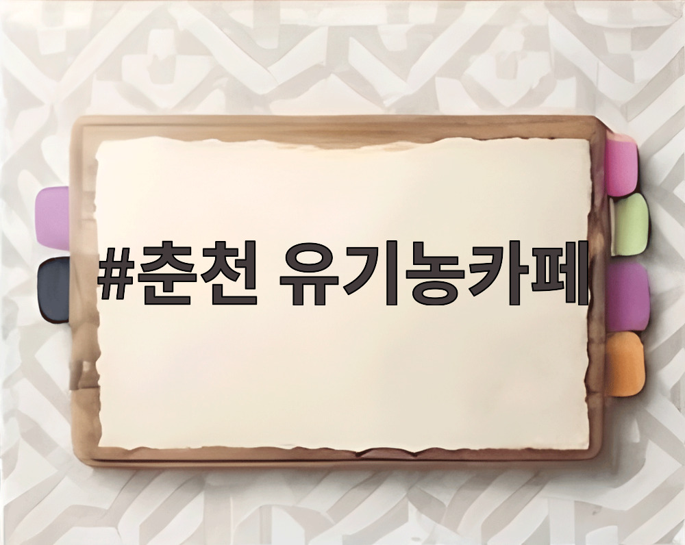 춘천 유기농카페