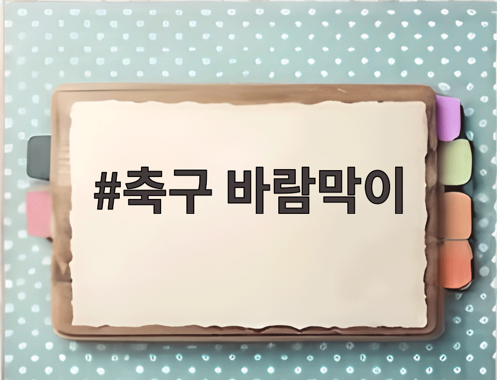 축구 바람막이
