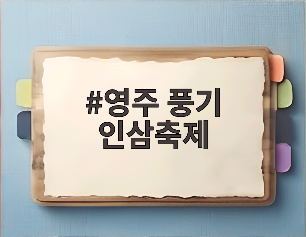 영주 풍기 인삼축제