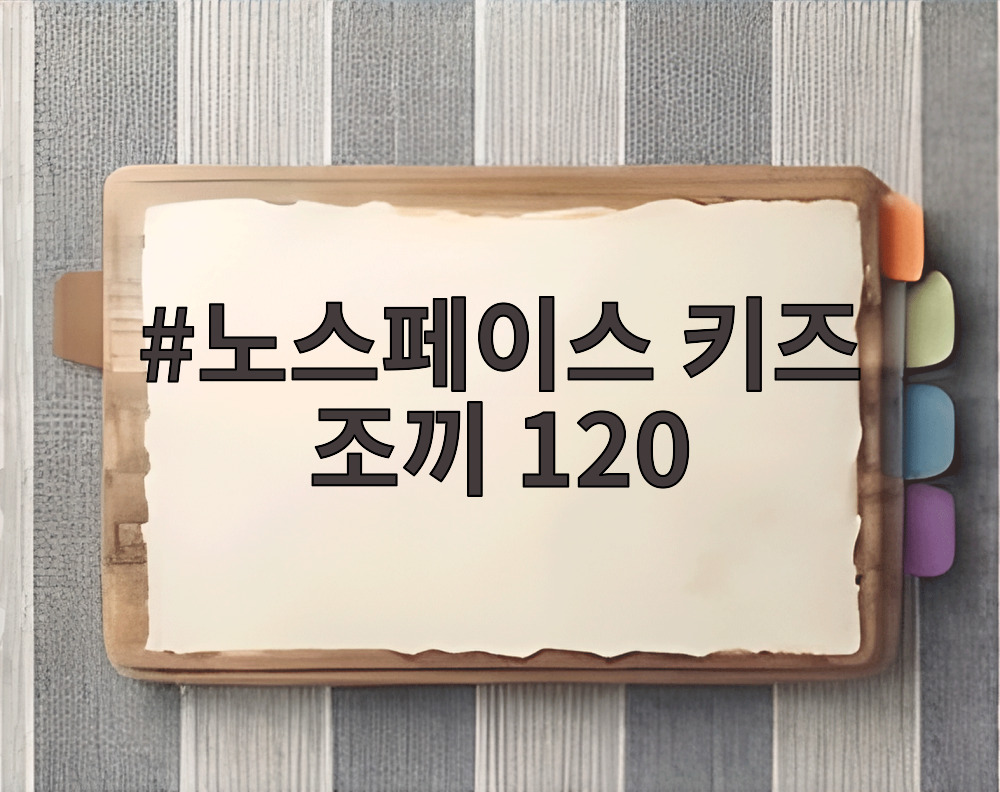 노스페이스 키즈 조끼 120