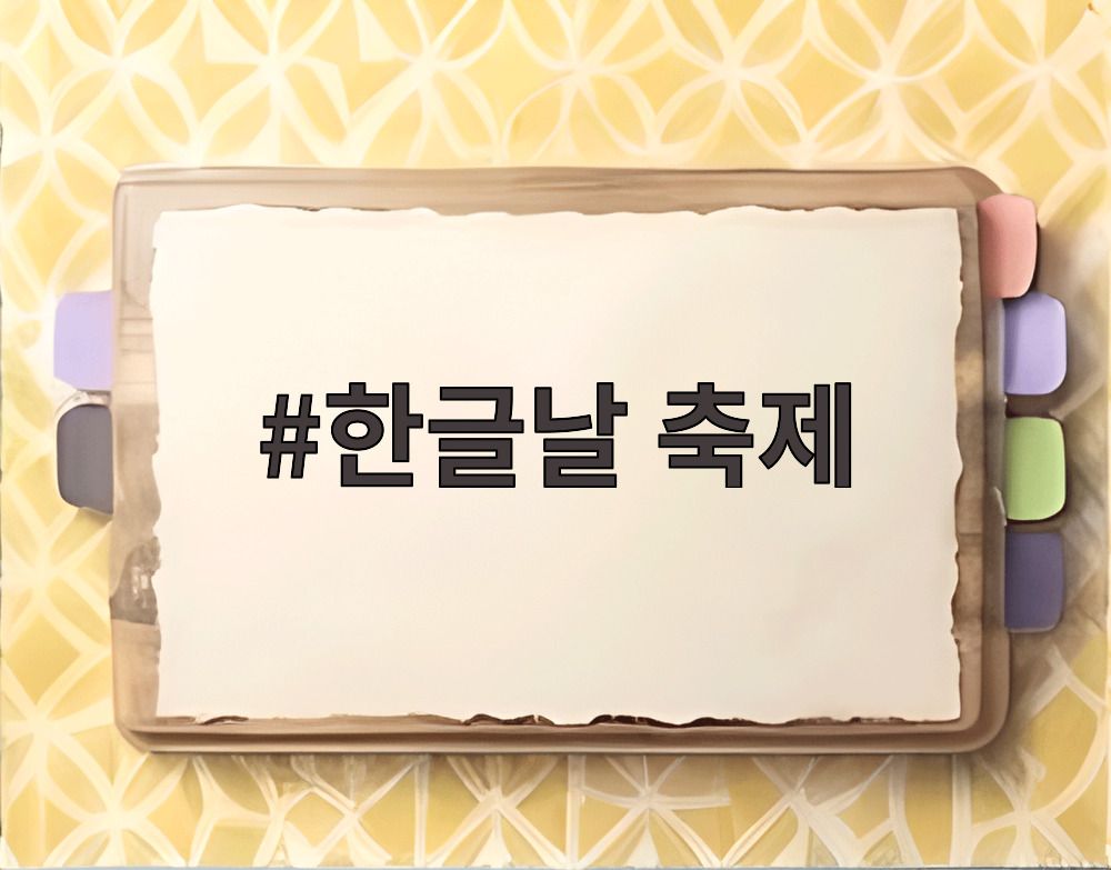 한글날 축제