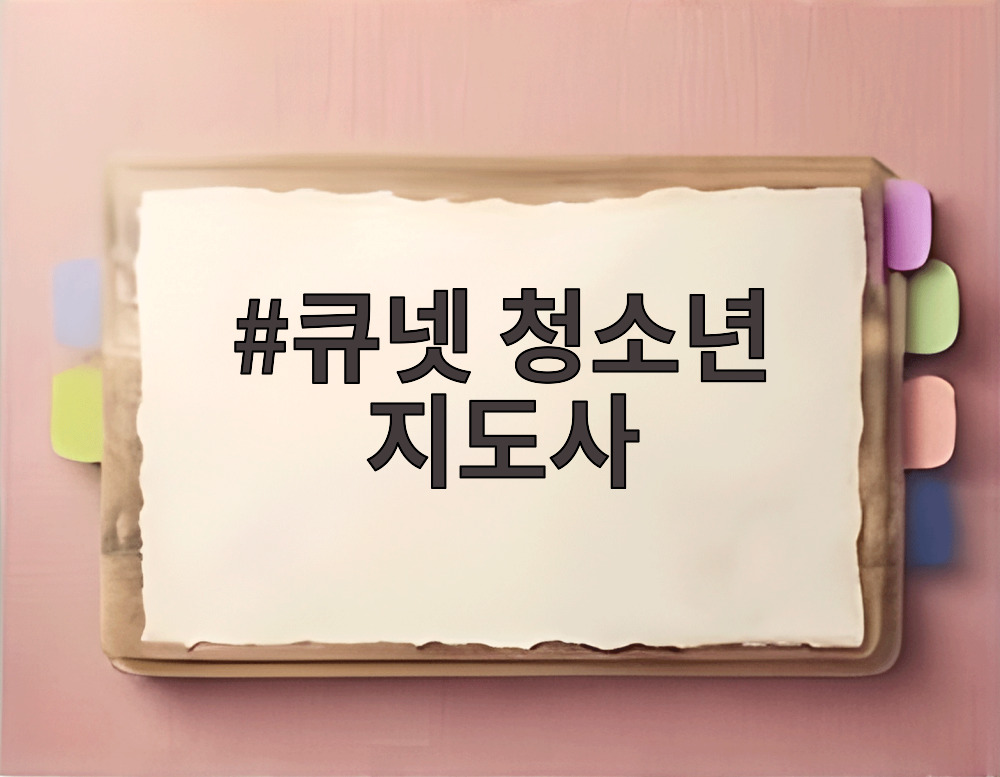 큐넷 청소년 지도사