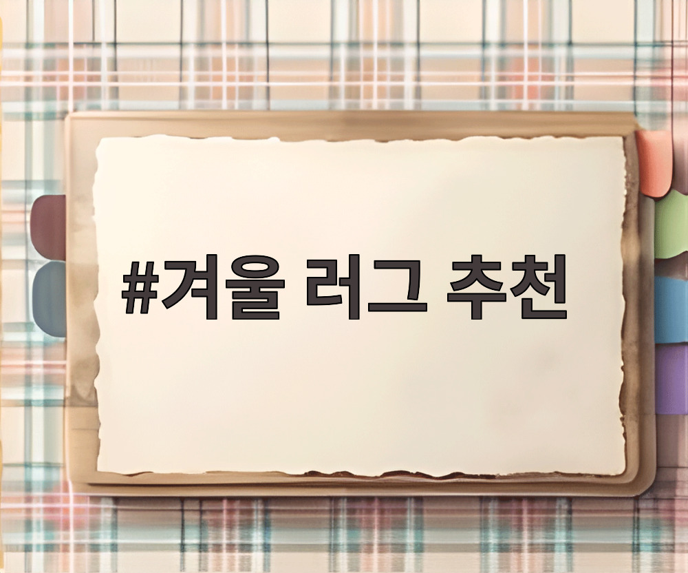겨울 러그 추천