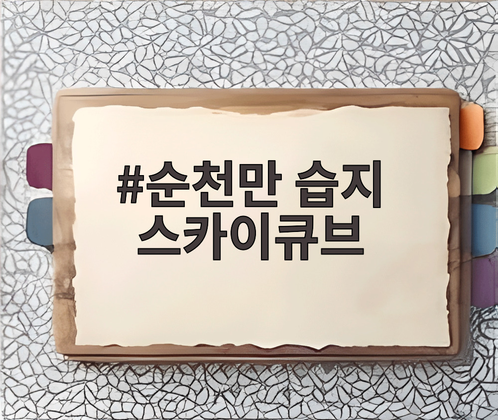 순천만 습지 스카이큐브