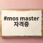 mos master 자격증
