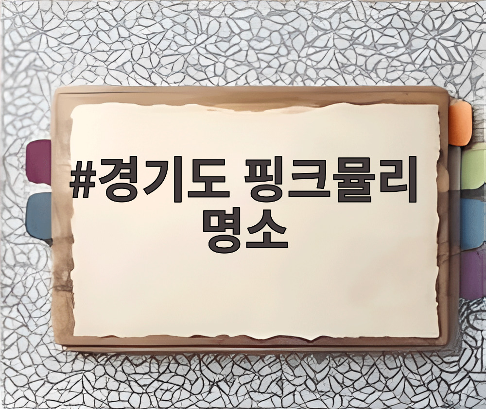 경기도 핑크뮬리 명소