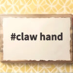 claw hand 손가락이 발톱처럼 구부러지는 원인과 회복 방법 claw hand