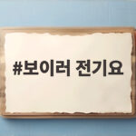 보이러 전기요 1인용 2인용 고민된다면 지금 확인하세요 보이러 전기요
