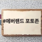 에버랜드 포토존