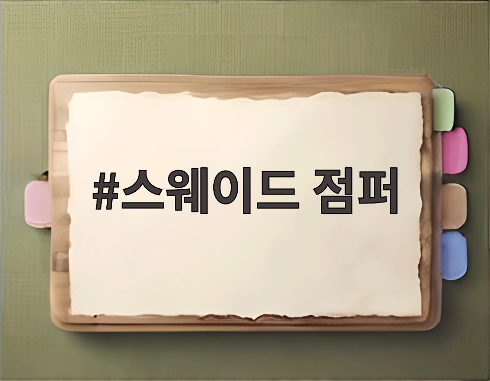 스웨이드 점퍼